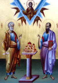 Icon: Sts Peter & Paul June 29