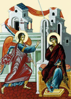 Icon of the Annunciation