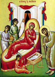 Icon: Nativity of the Theotokos